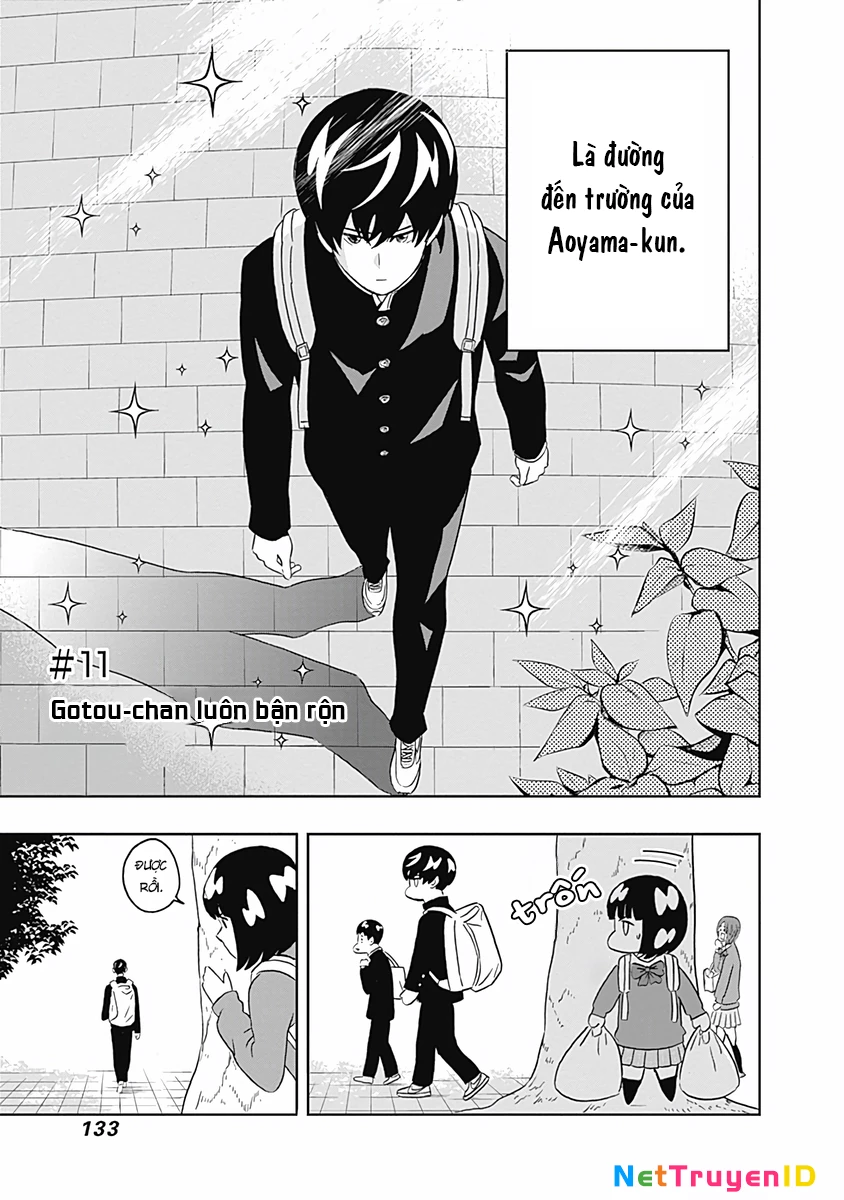 Keppeki Danshi! Aoyama-kun Chapter 11 - Trang 5