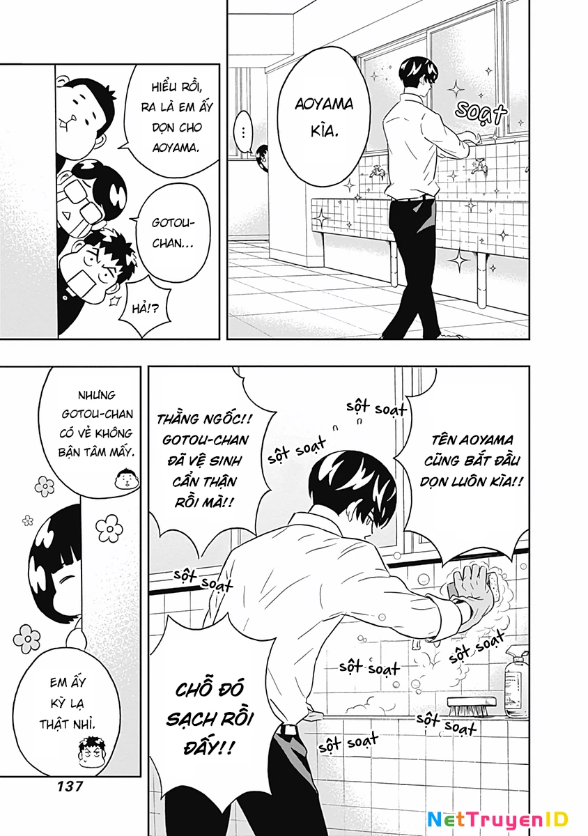 Keppeki Danshi! Aoyama-kun Chapter 11 - Trang 9