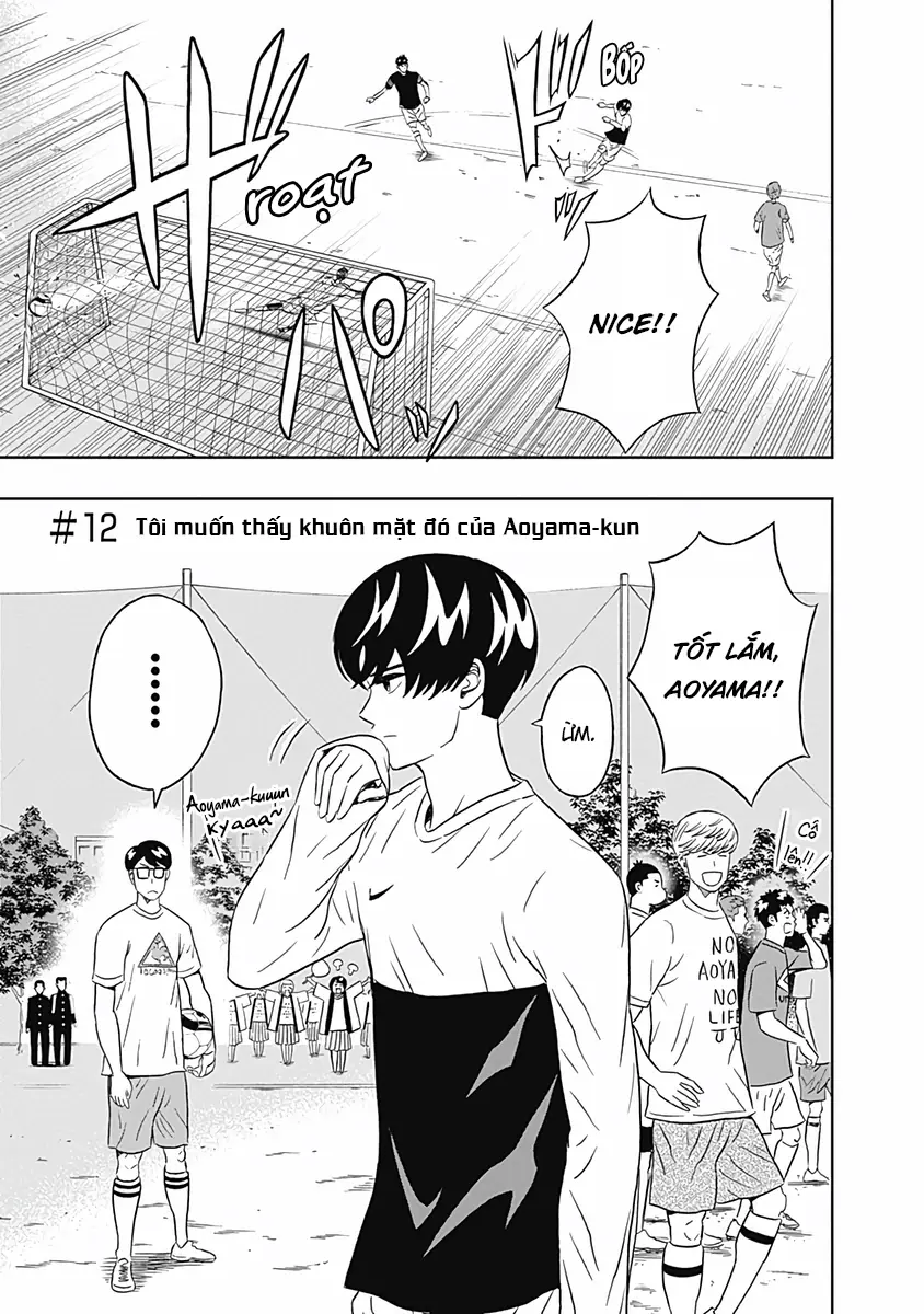 Keppeki Danshi! Aoyama-kun Chapter 12 - Trang 3