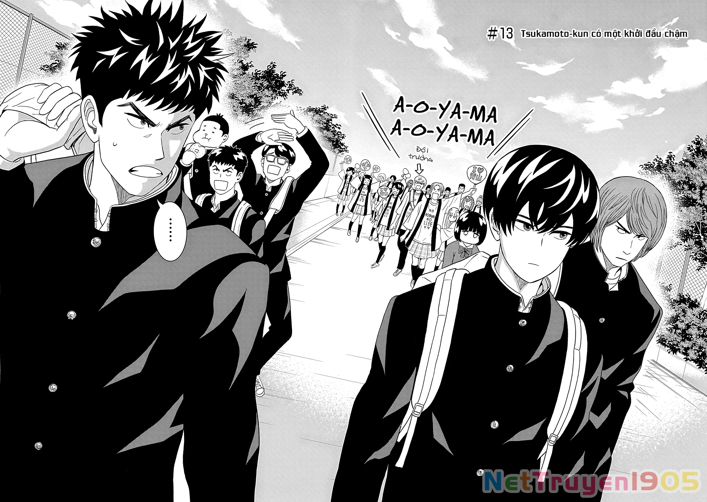 Keppeki Danshi! Aoyama-kun Chapter 13 - Trang 4