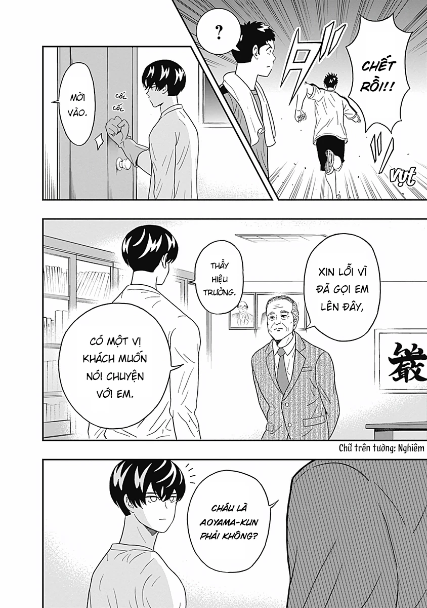 Keppeki Danshi! Aoyama-kun Chapter 16 - Trang 12