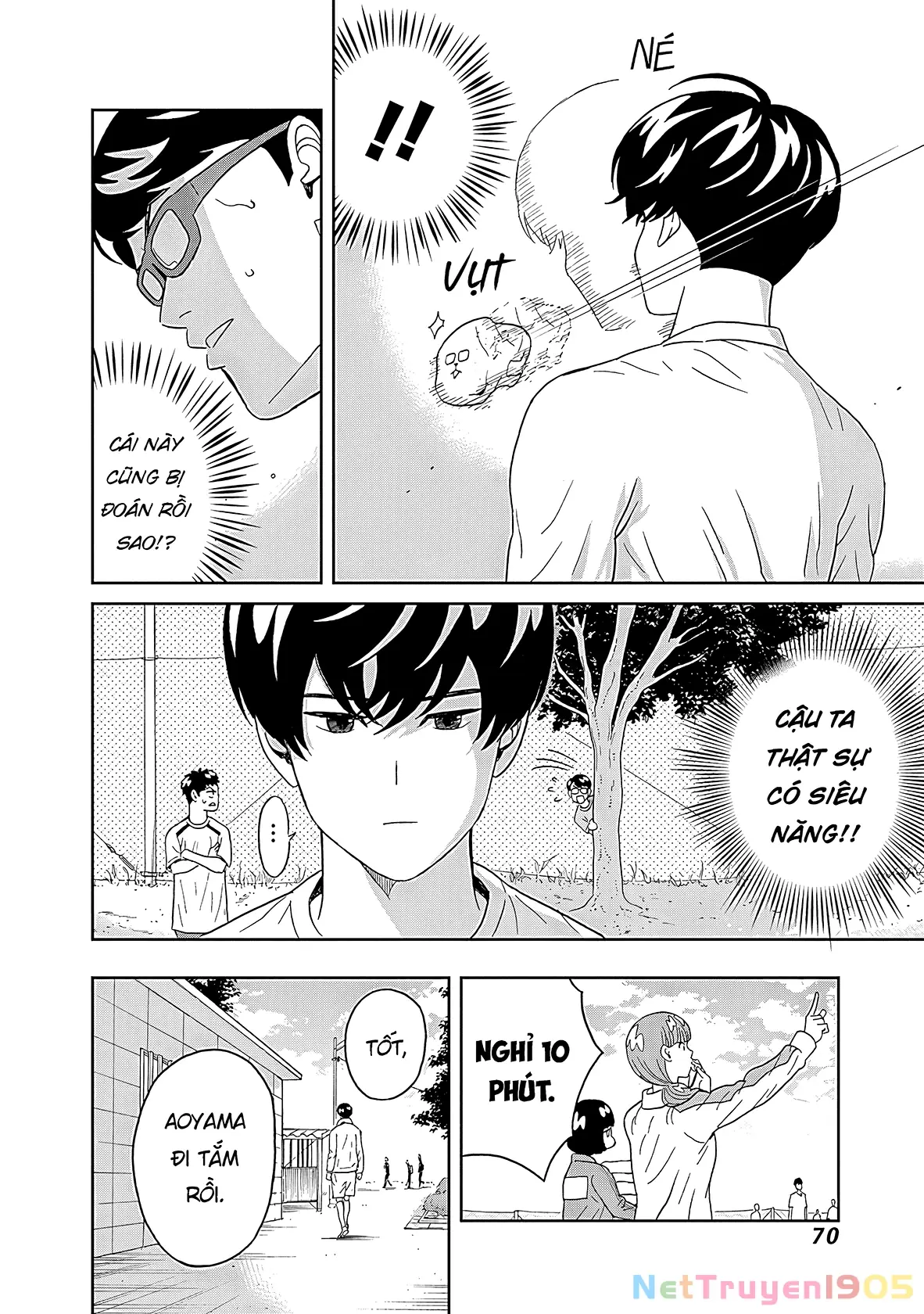 Keppeki Danshi! Aoyama-kun Chapter 17 - Trang 10