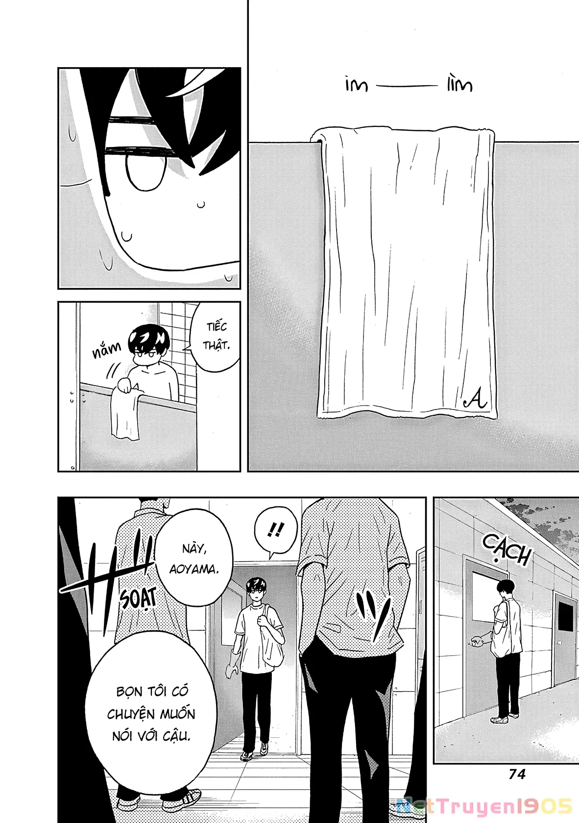 Keppeki Danshi! Aoyama-kun Chapter 17 - Trang 14
