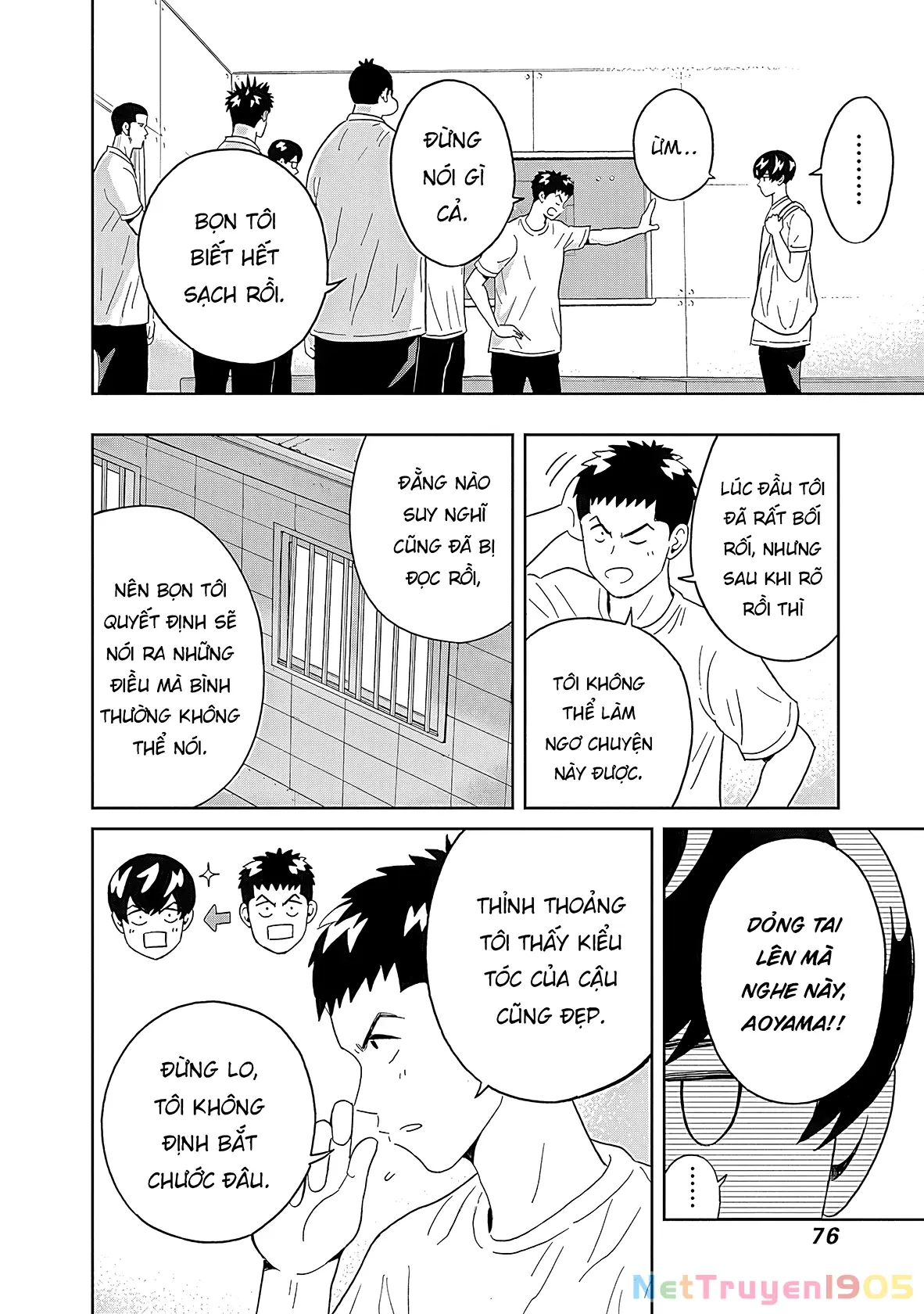 Keppeki Danshi! Aoyama-kun Chapter 17 - Trang 16