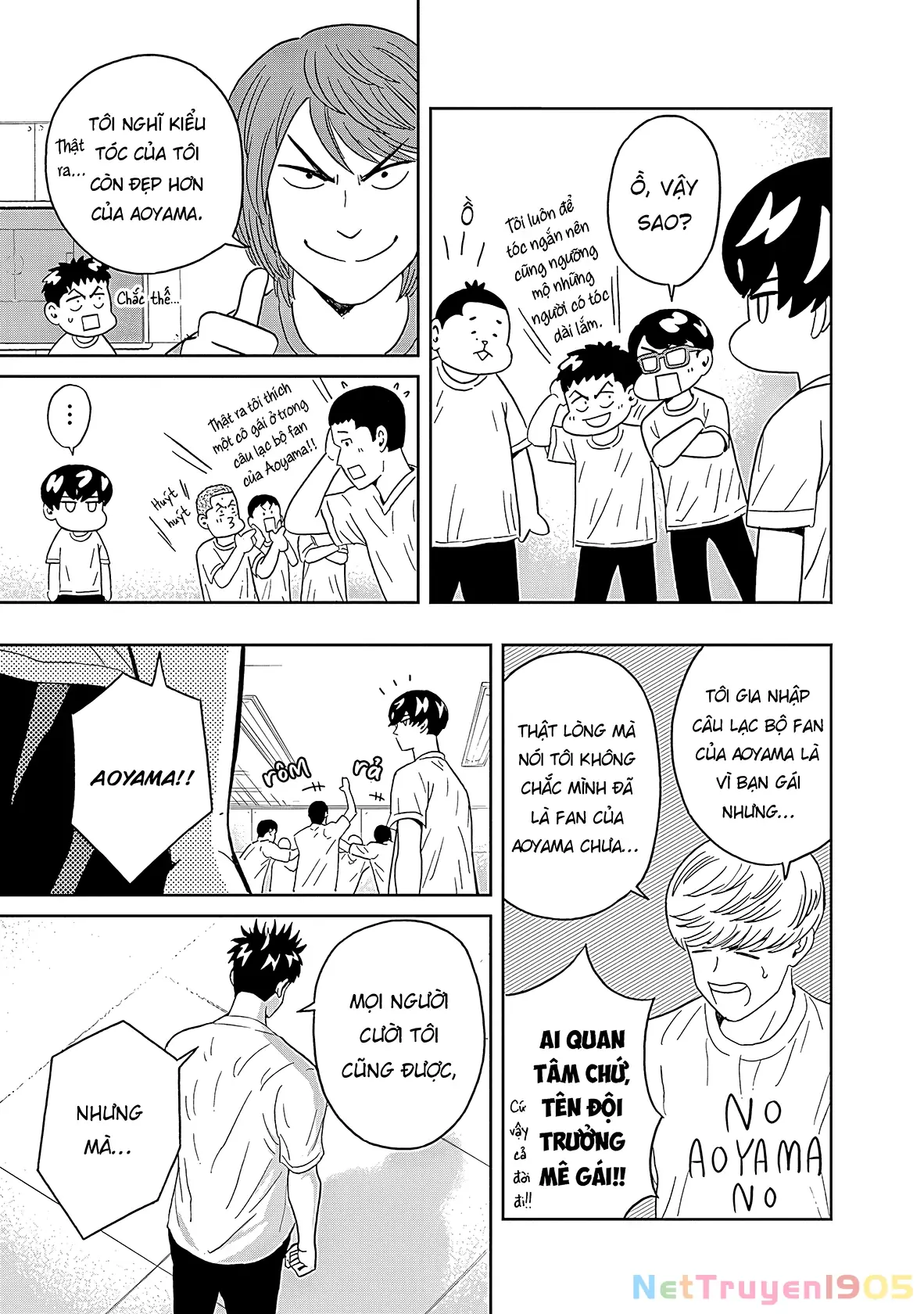 Keppeki Danshi! Aoyama-kun Chapter 17 - Trang 17