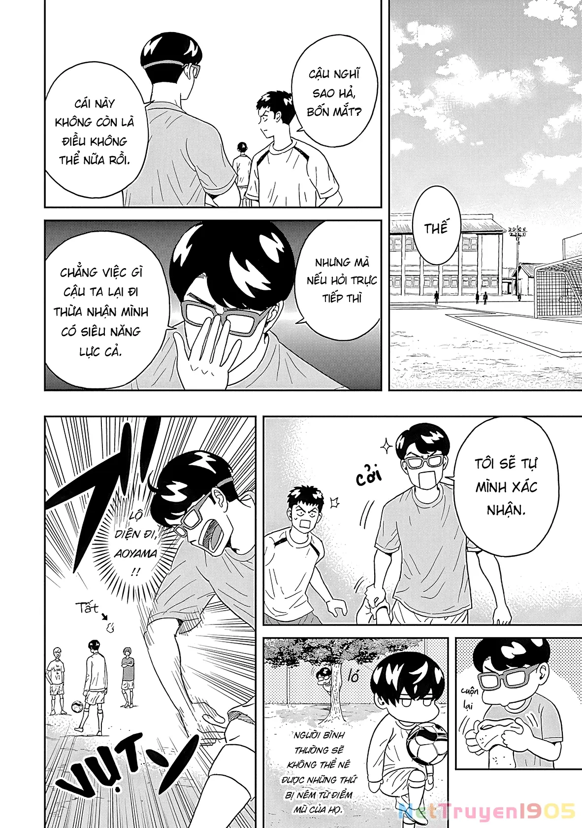 Keppeki Danshi! Aoyama-kun Chapter 17 - Trang 9