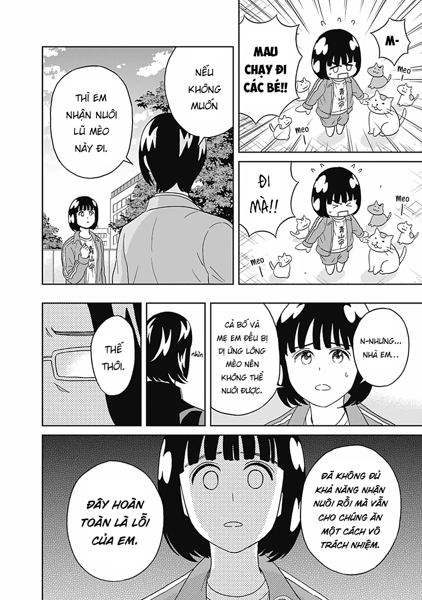 Keppeki Danshi! Aoyama-kun Chapter 18 - Trang 12