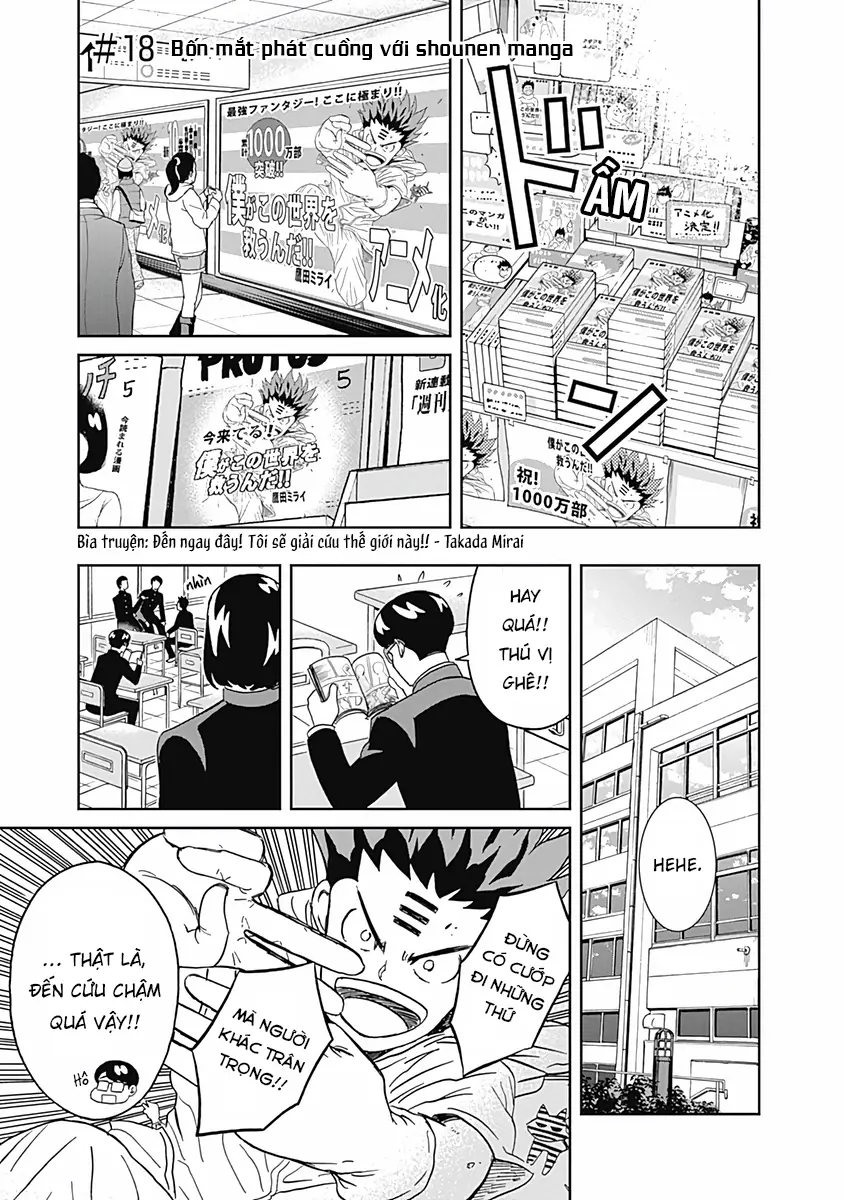 Keppeki Danshi! Aoyama-kun Chapter 18 - Trang 3
