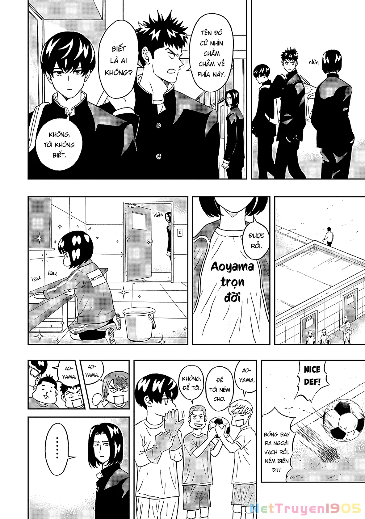 Keppeki Danshi! Aoyama-kun Chapter 19 - Trang 5