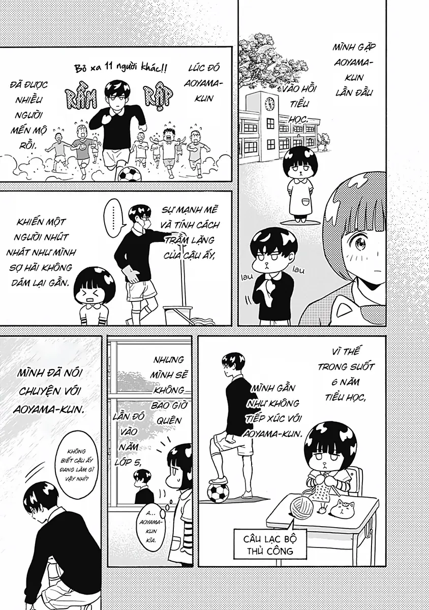 Keppeki Danshi! Aoyama-kun Chapter 2 - Trang 15