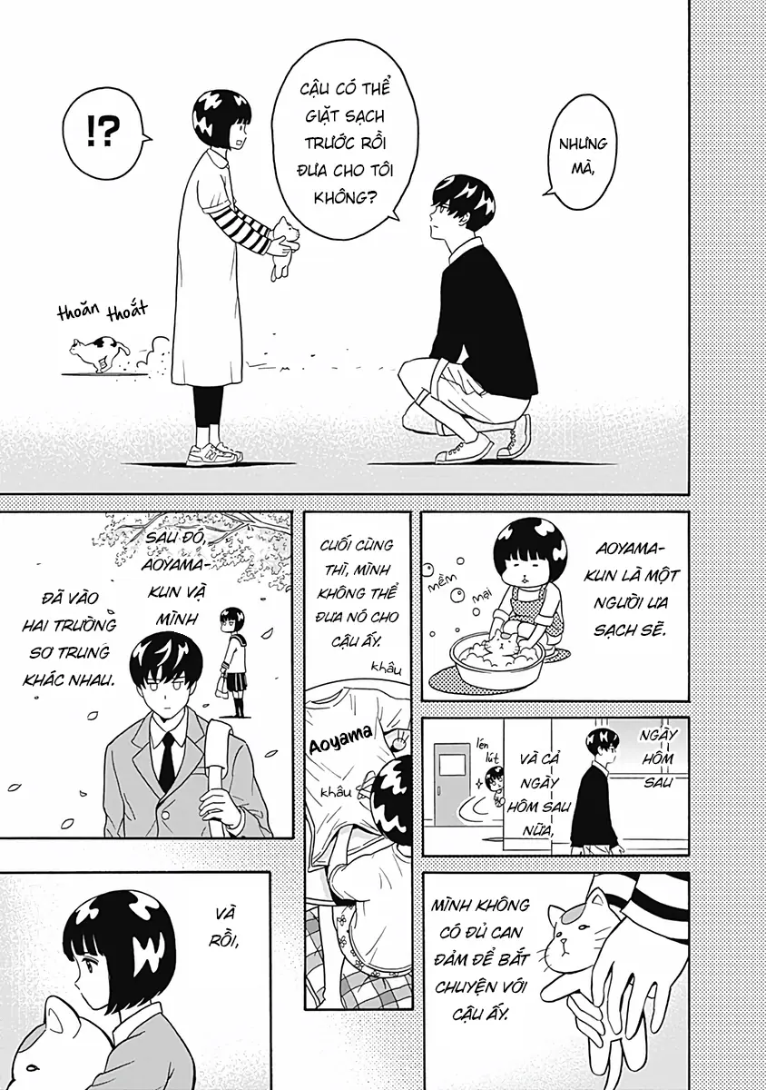 Keppeki Danshi! Aoyama-kun Chapter 2 - Trang 19