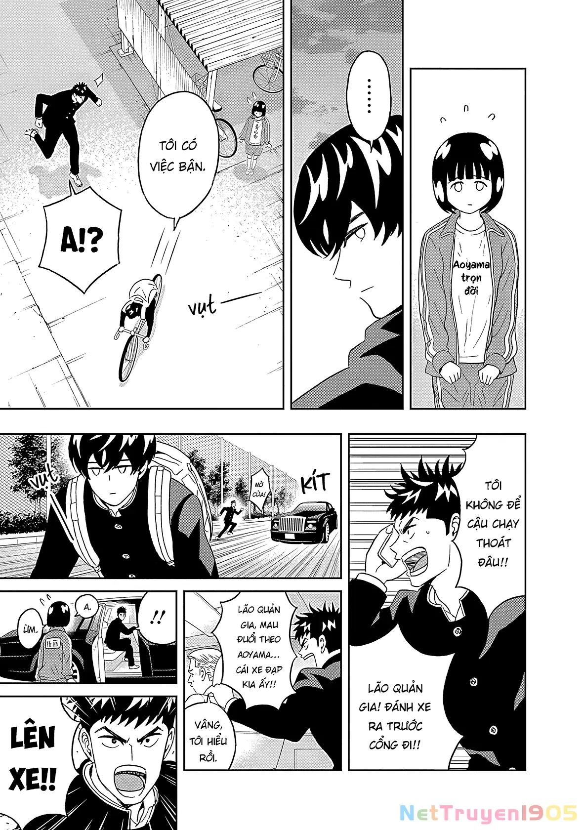 Keppeki Danshi! Aoyama-kun Chapter 20 - Trang 11