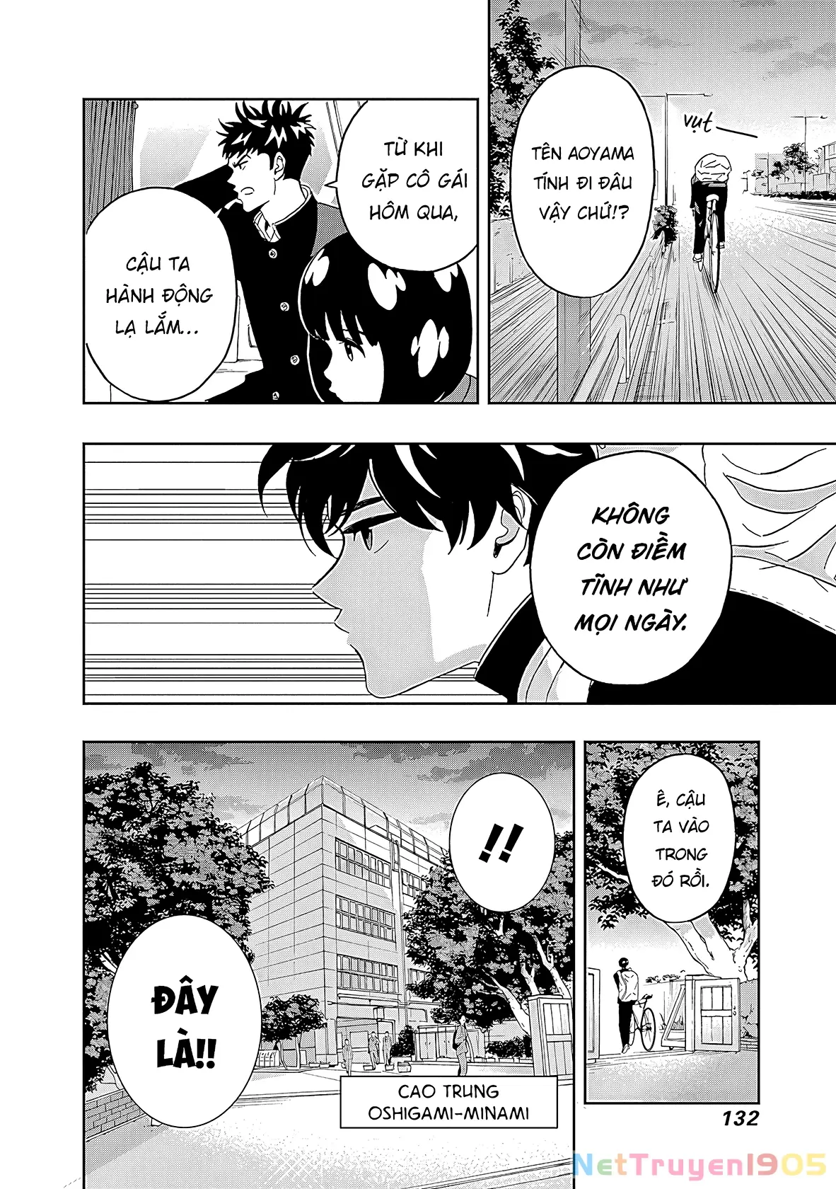 Keppeki Danshi! Aoyama-kun Chapter 20 - Trang 12