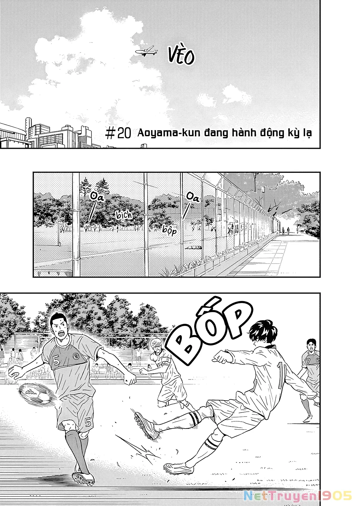 Keppeki Danshi! Aoyama-kun Chapter 20 - Trang 3