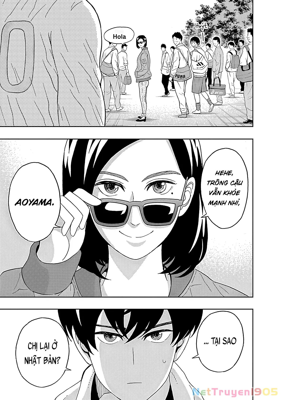 Keppeki Danshi! Aoyama-kun Chapter 20 - Trang 9