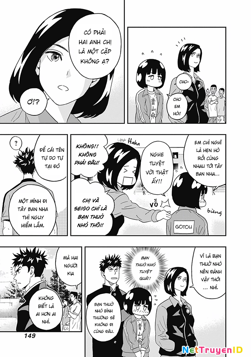 Keppeki Danshi! Aoyama-kun Chapter 21 - Trang 9