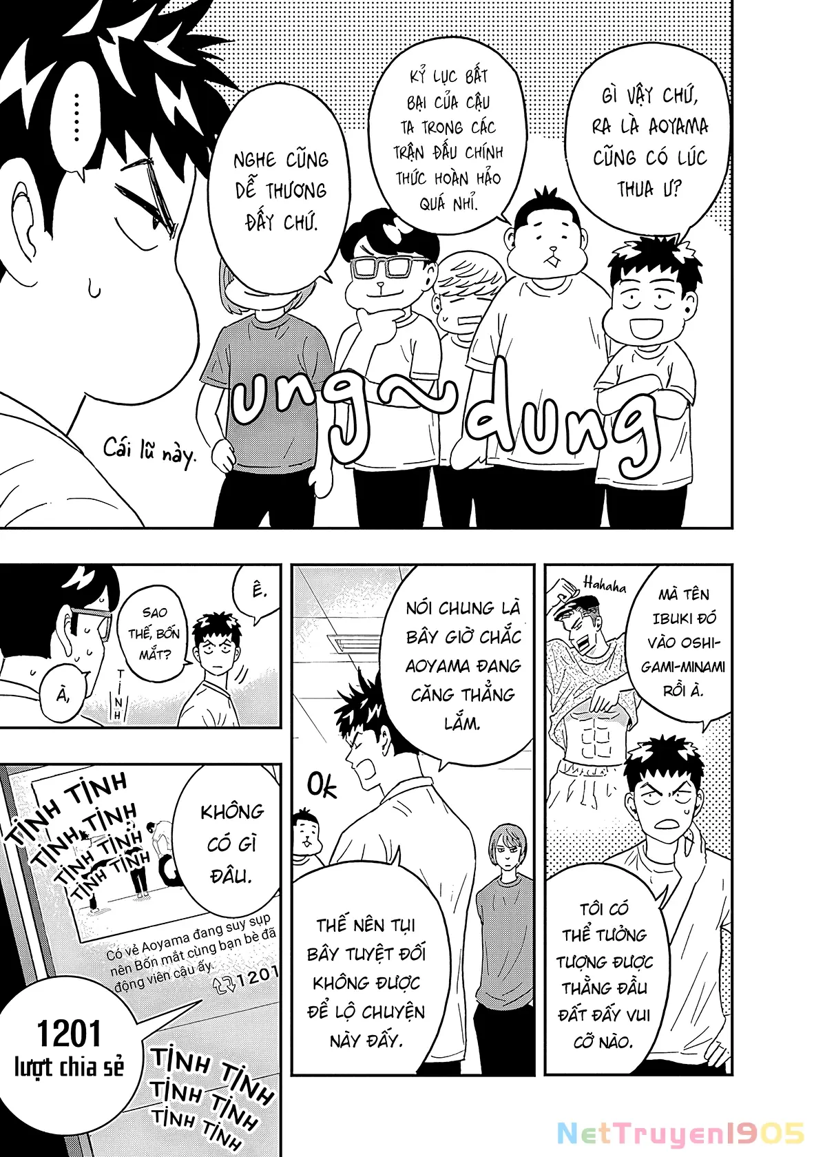 Keppeki Danshi! Aoyama-kun Chapter 22 - Trang 11