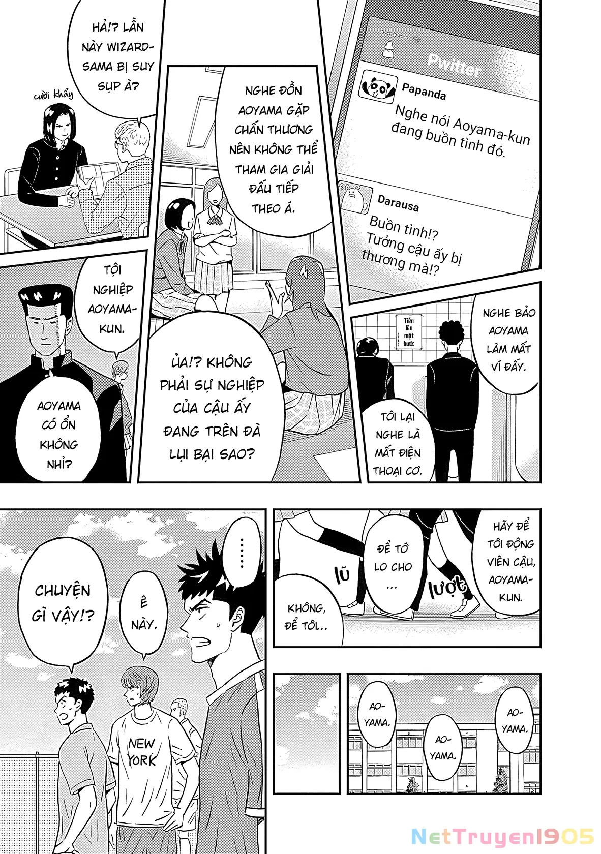 Keppeki Danshi! Aoyama-kun Chapter 22 - Trang 13