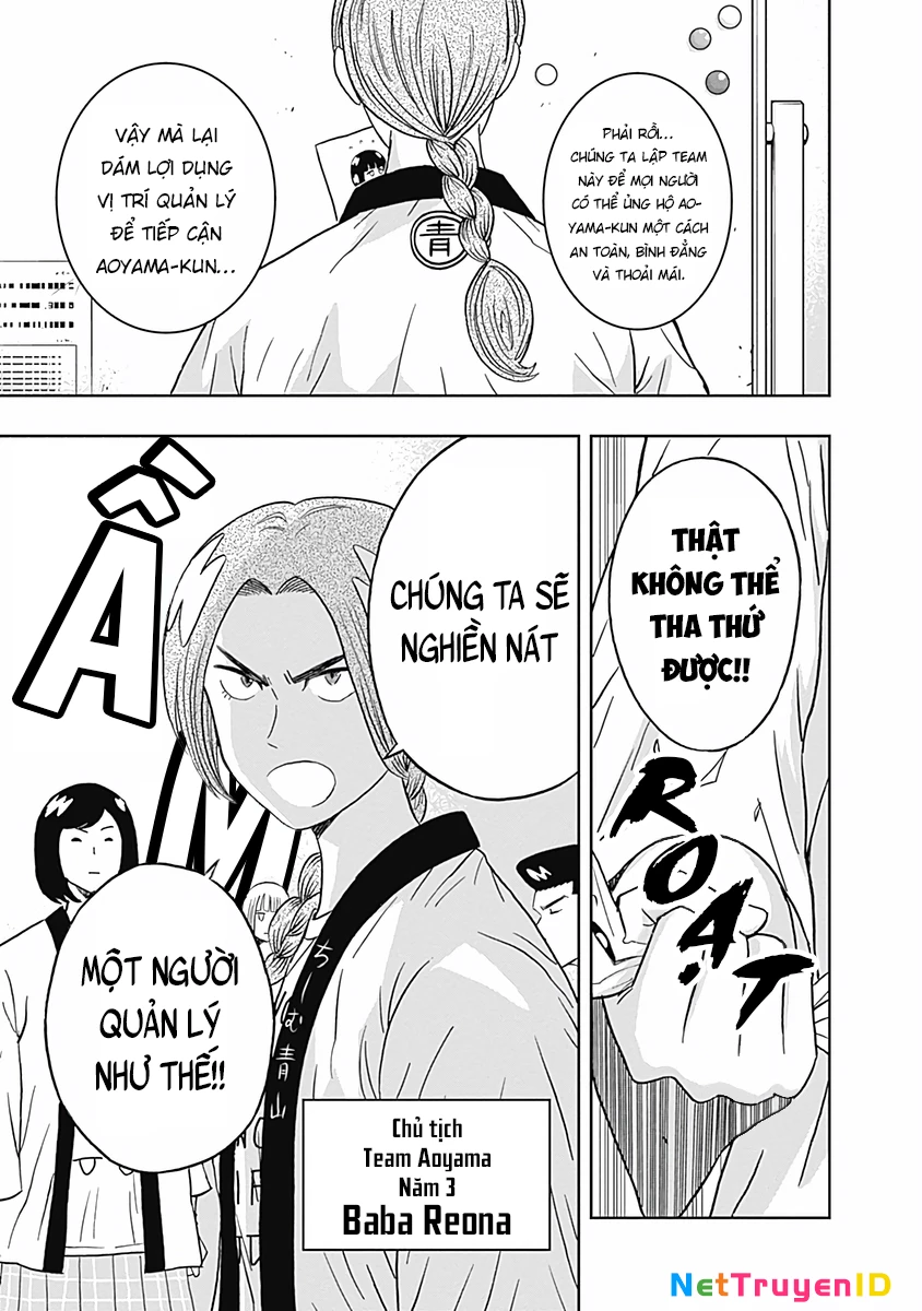 Keppeki Danshi! Aoyama-kun Chapter 23 - Trang 11