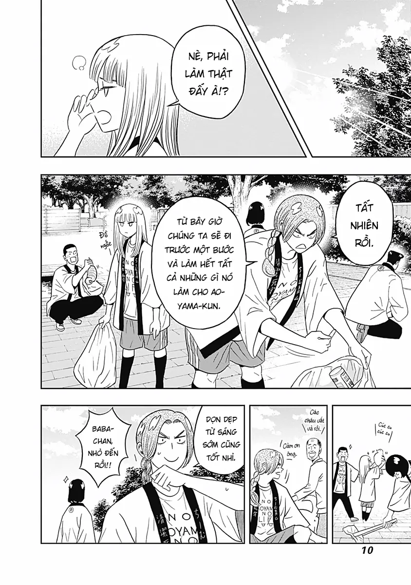 Keppeki Danshi! Aoyama-kun Chapter 23 - Trang 12