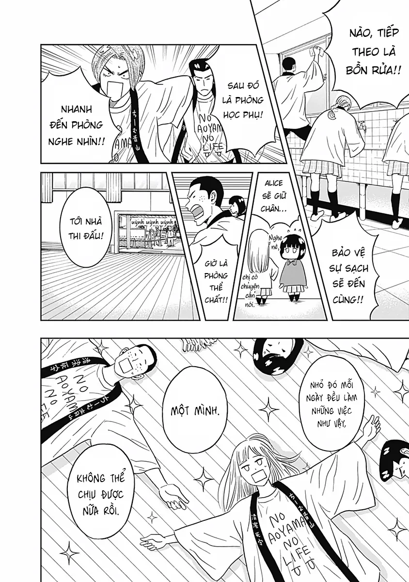 Keppeki Danshi! Aoyama-kun Chapter 23 - Trang 14