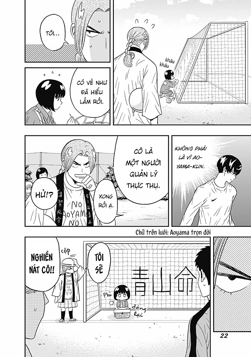 Keppeki Danshi! Aoyama-kun Chapter 23 - Trang 24