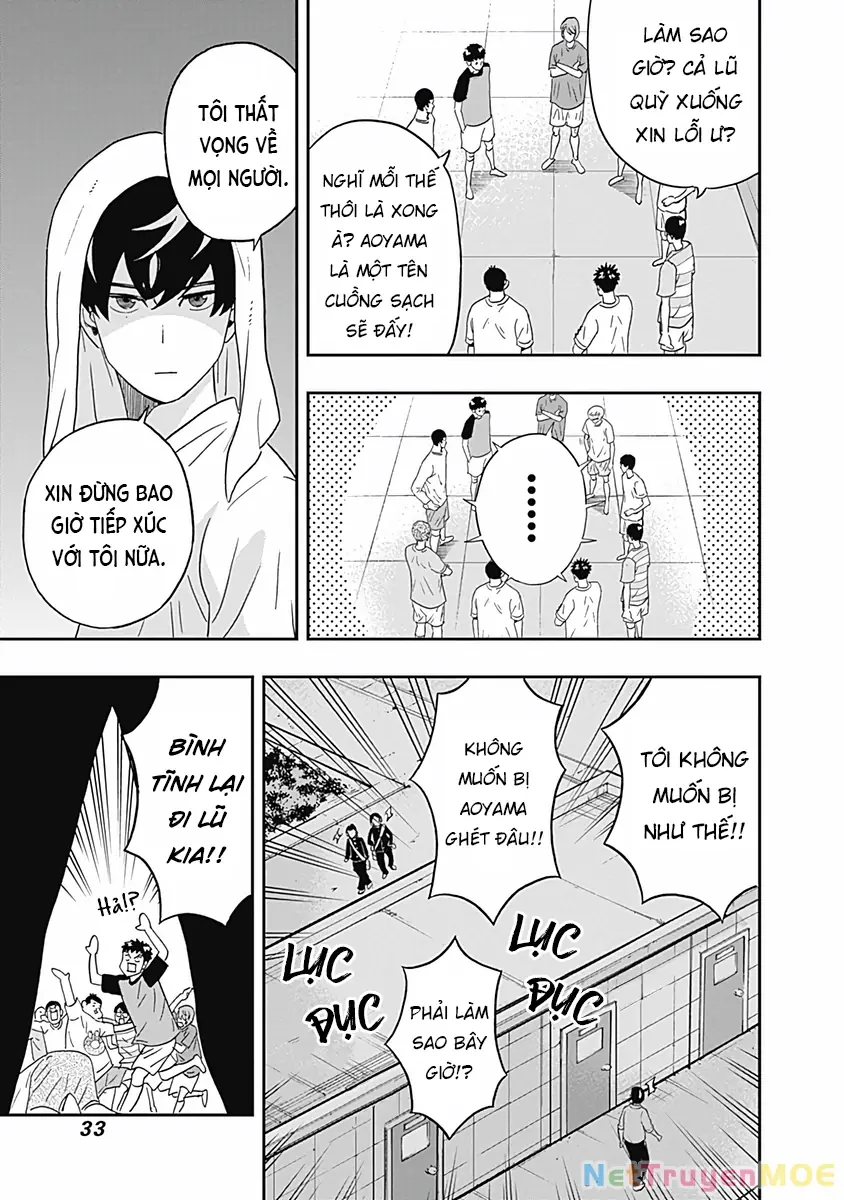Keppeki Danshi! Aoyama-kun Chapter 24 - Trang 11
