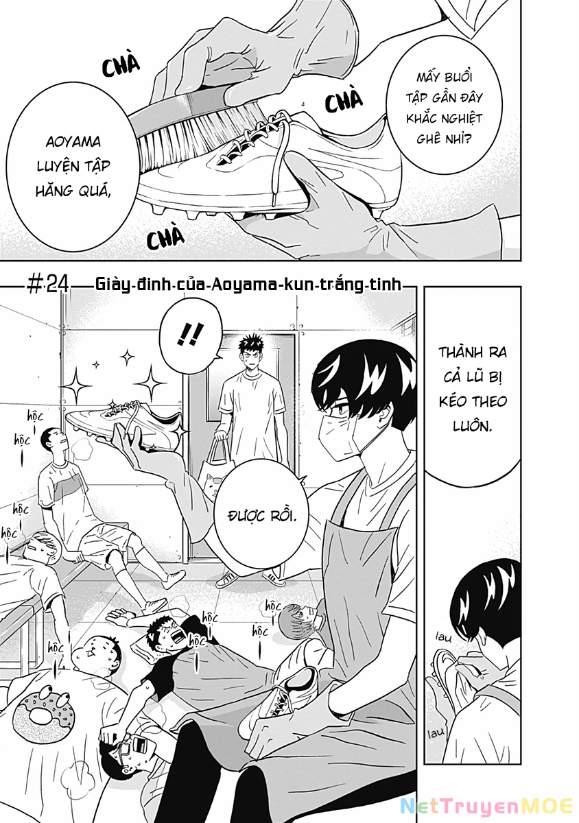 Keppeki Danshi! Aoyama-kun Chapter 24 - Trang 3