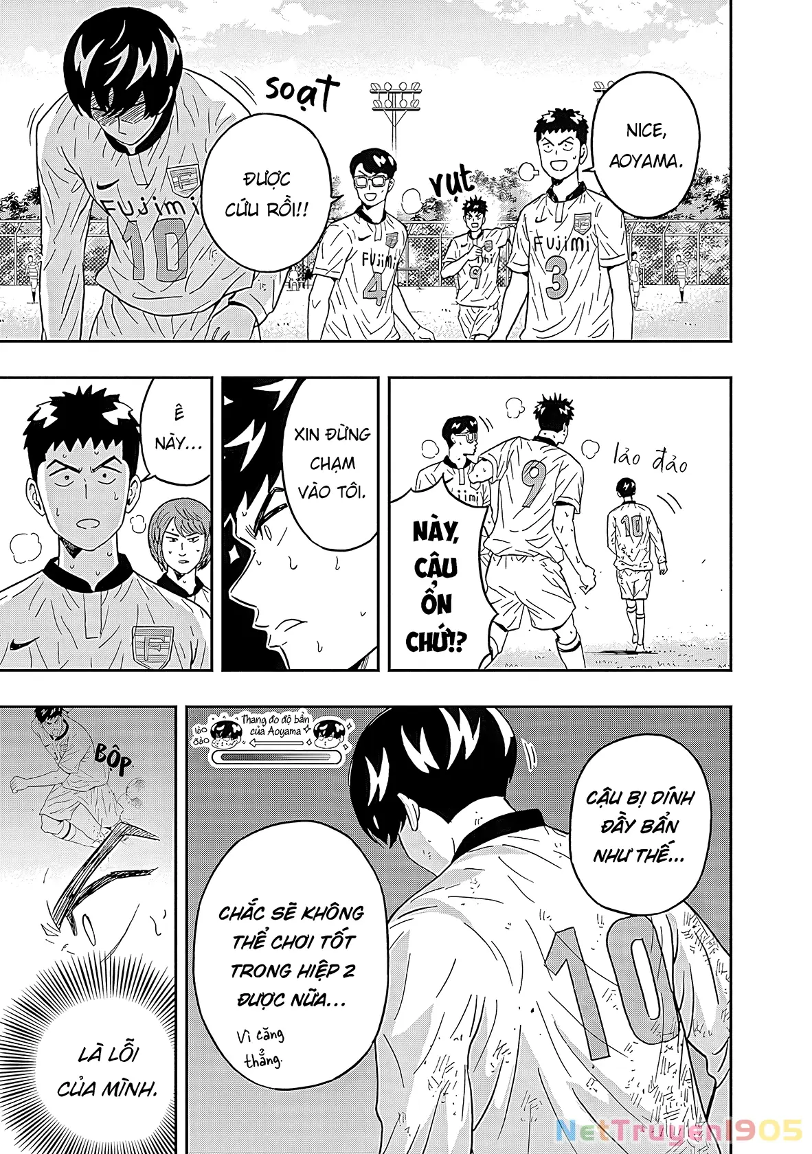 Keppeki Danshi! Aoyama-kun Chapter 27 - Trang 19
