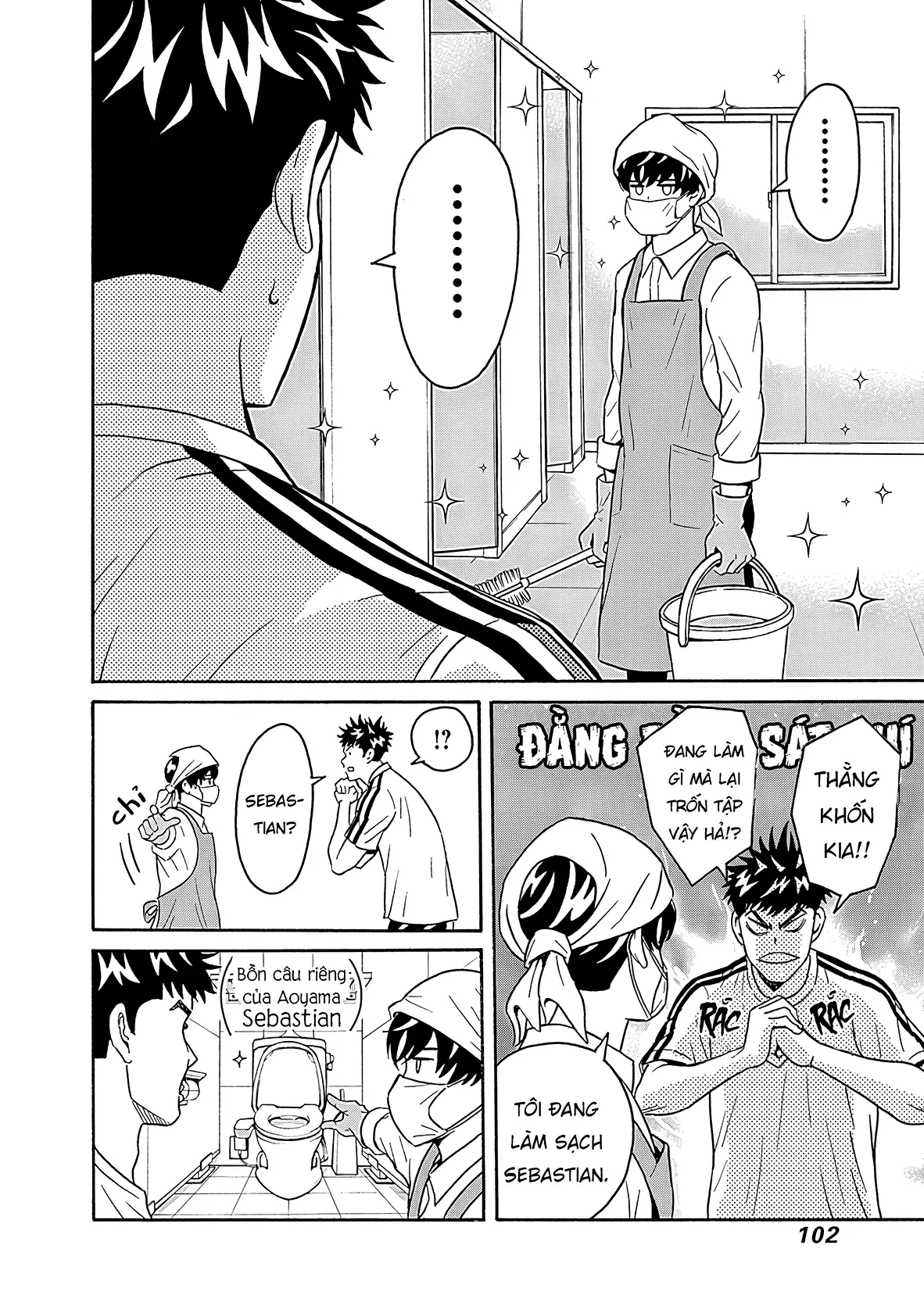 Keppeki Danshi! Aoyama-kun Chapter 3 - Trang 16