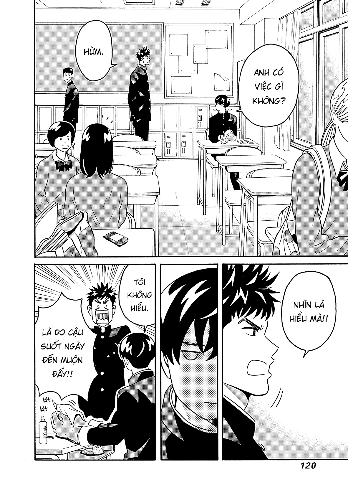 Keppeki Danshi! Aoyama-kun Chapter 3 - Trang 34