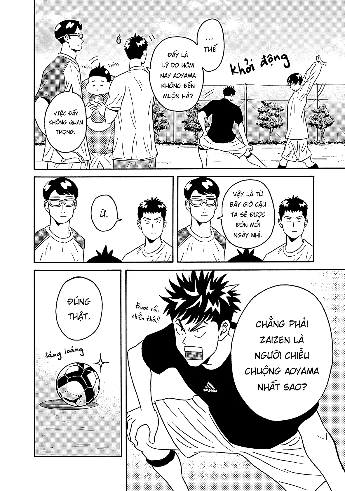 Keppeki Danshi! Aoyama-kun Chapter 3 - Trang 36