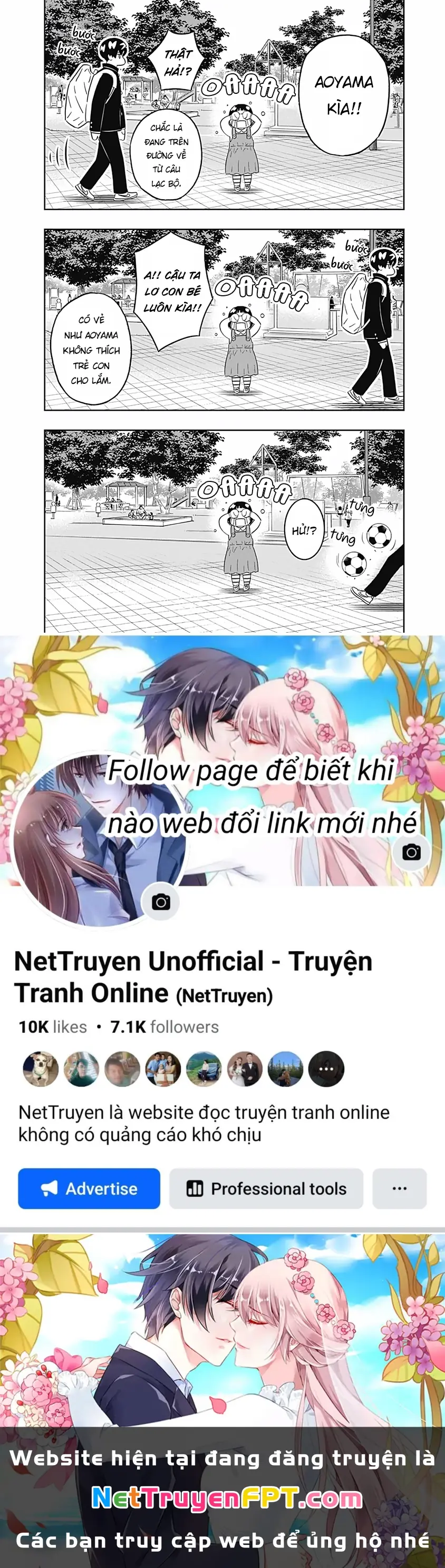 Keppeki Danshi! Aoyama-kun Chapter 32 - Trang 7