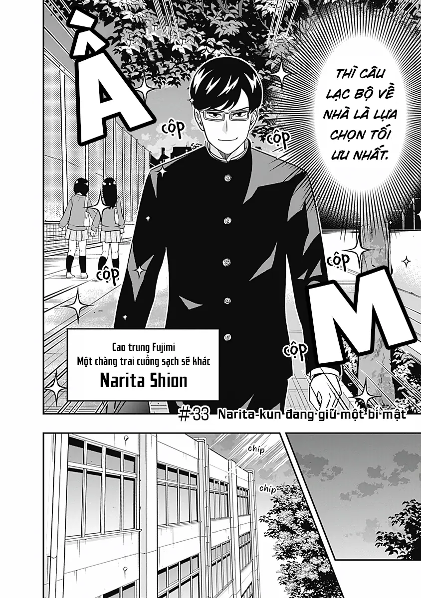 Keppeki Danshi! Aoyama-kun Chapter 33 - Trang 4