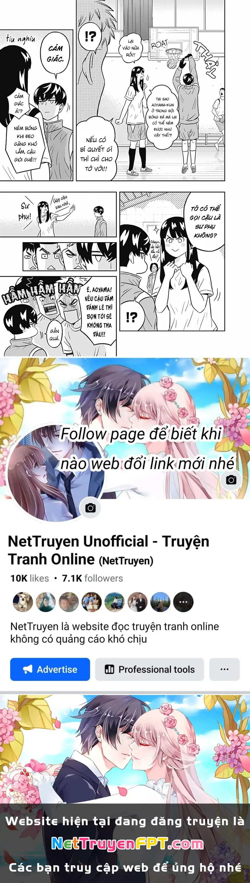 Keppeki Danshi! Aoyama-kun Chapter 34 - Trang 7