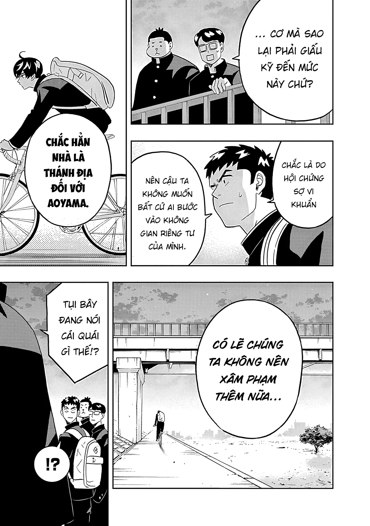 Keppeki Danshi! Aoyama-kun Chapter 35 - Trang 13