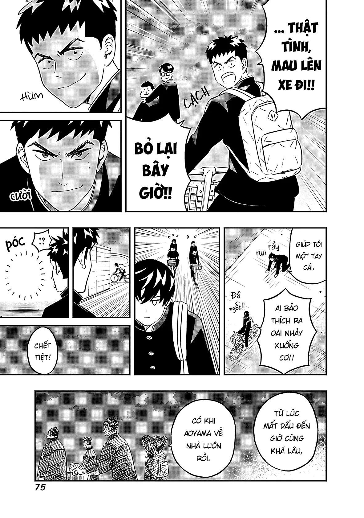 Keppeki Danshi! Aoyama-kun Chapter 35 - Trang 15