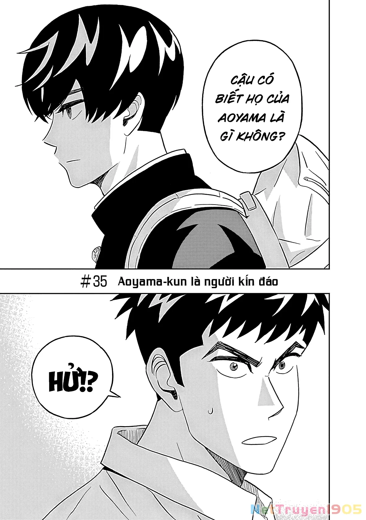 Keppeki Danshi! Aoyama-kun Chapter 35 - Trang 5