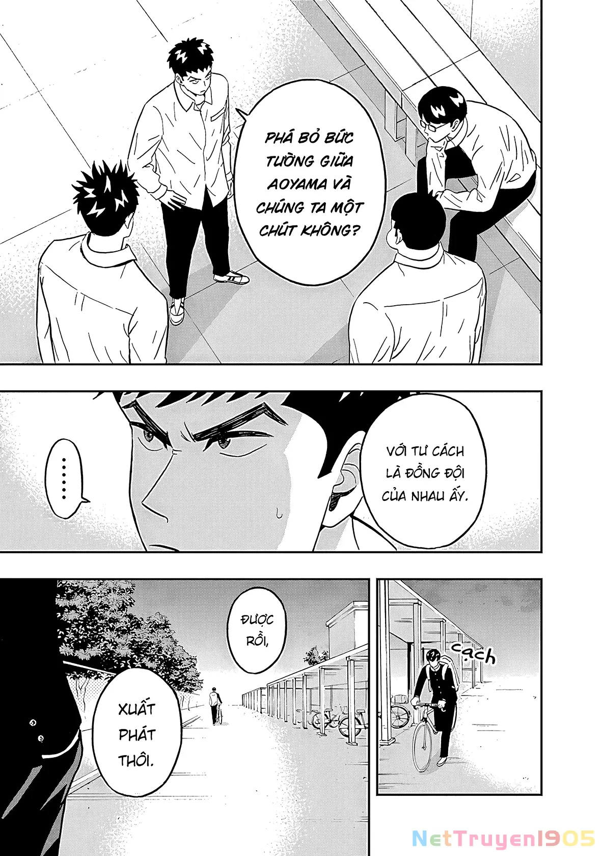 Keppeki Danshi! Aoyama-kun Chapter 35 - Trang 7