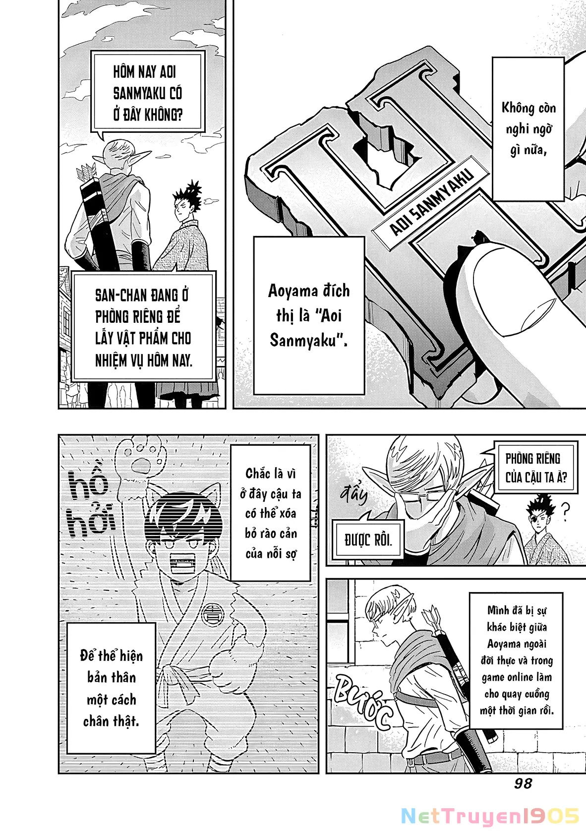 Keppeki Danshi! Aoyama-kun Chapter 36 - Trang 18