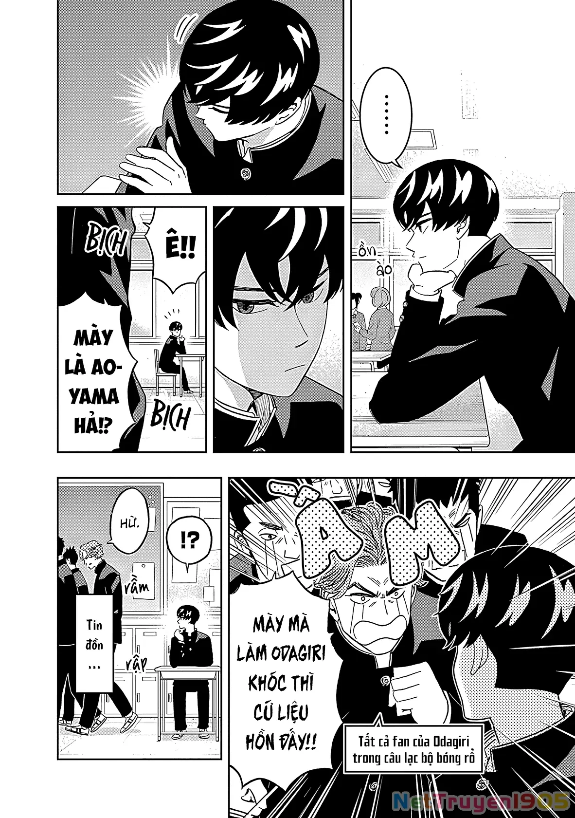 Keppeki Danshi! Aoyama-kun Chapter 37 - Trang 10