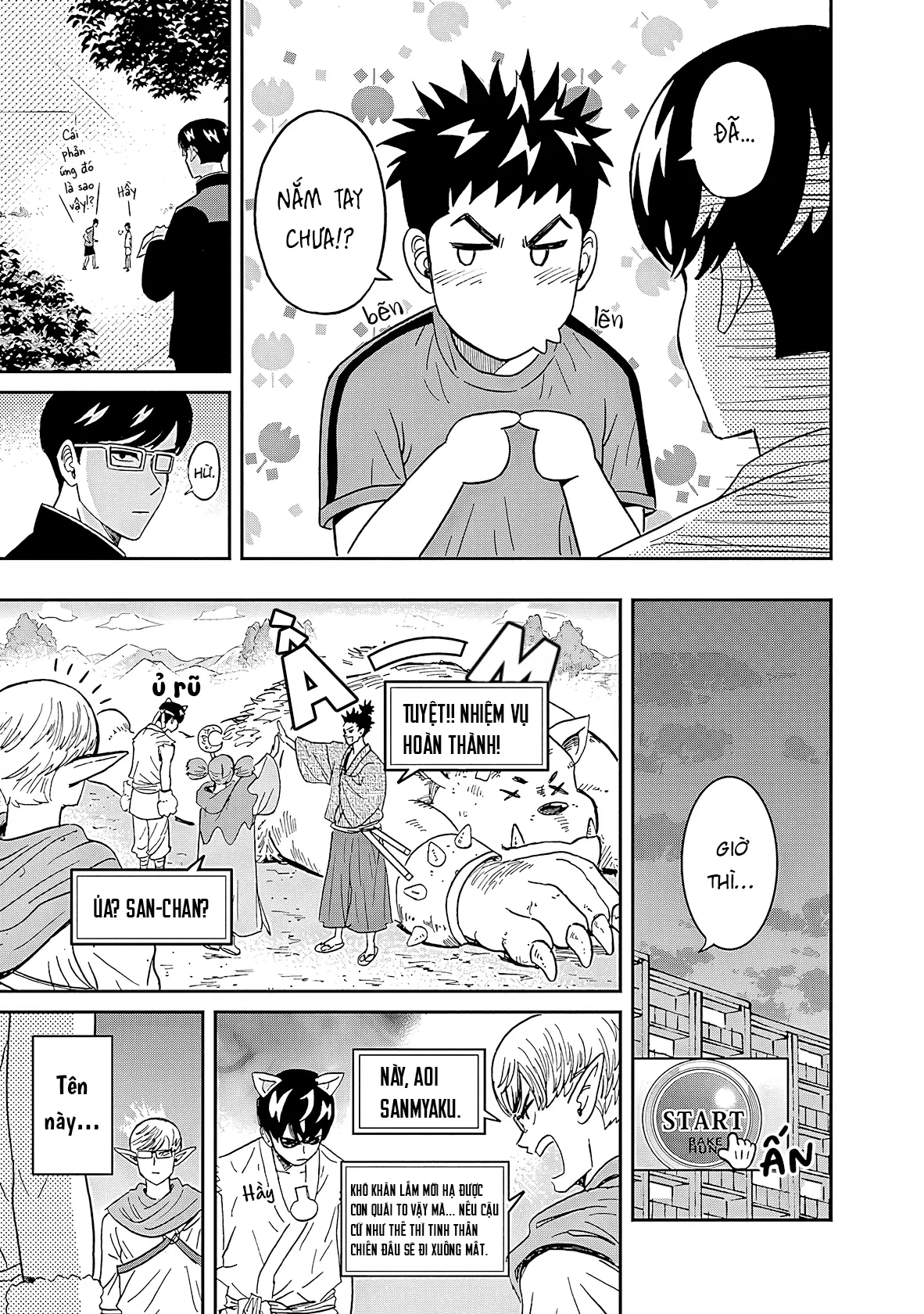 Keppeki Danshi! Aoyama-kun Chapter 37 - Trang 15