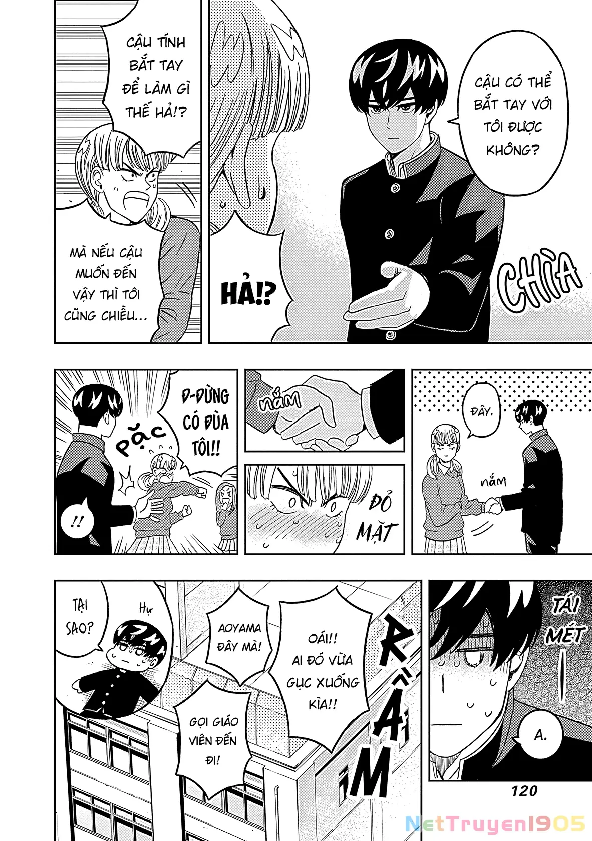 Keppeki Danshi! Aoyama-kun Chapter 37 - Trang 20