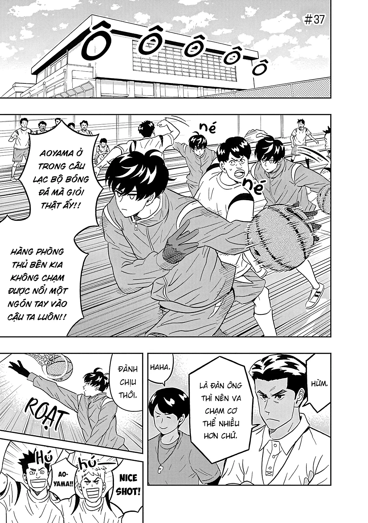 Keppeki Danshi! Aoyama-kun Chapter 37 - Trang 3