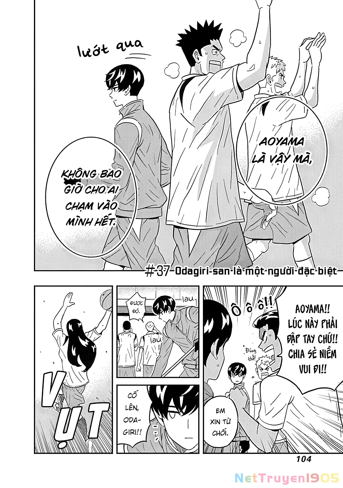 Keppeki Danshi! Aoyama-kun Chapter 37 - Trang 4