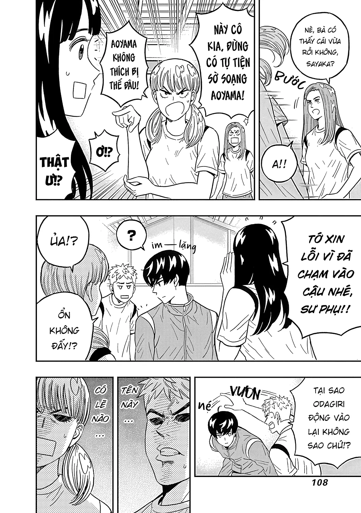 Keppeki Danshi! Aoyama-kun Chapter 37 - Trang 8