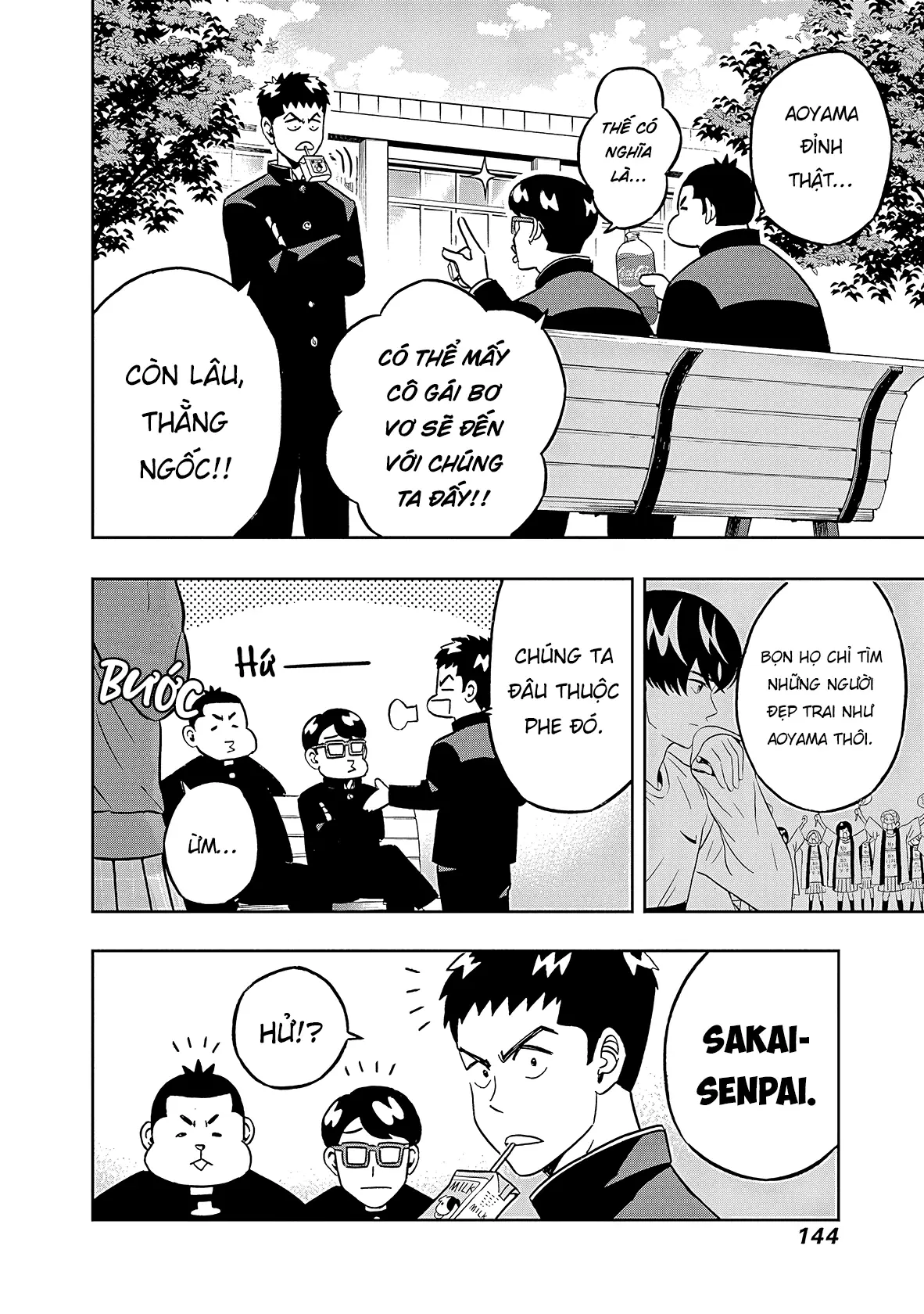 Keppeki Danshi! Aoyama-kun Chapter 39 - Trang 4