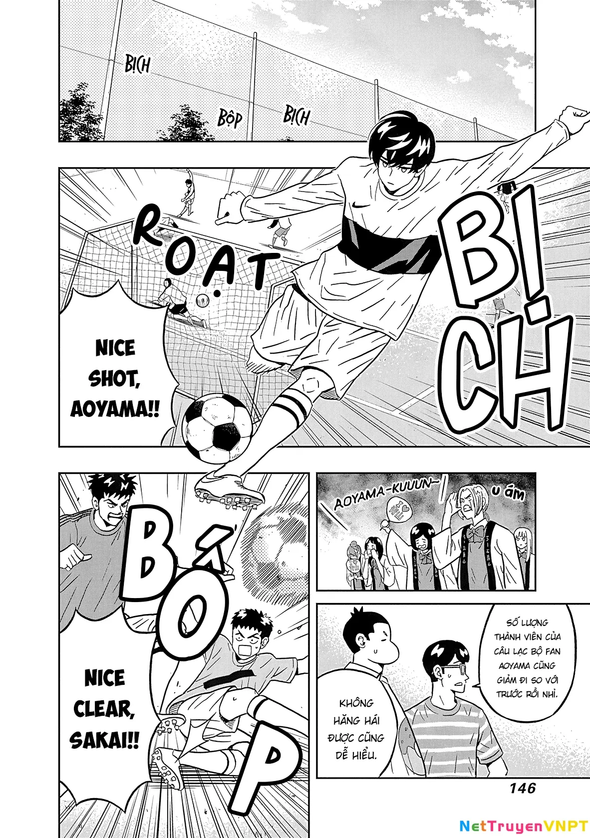 Keppeki Danshi! Aoyama-kun Chapter 39 - Trang 6