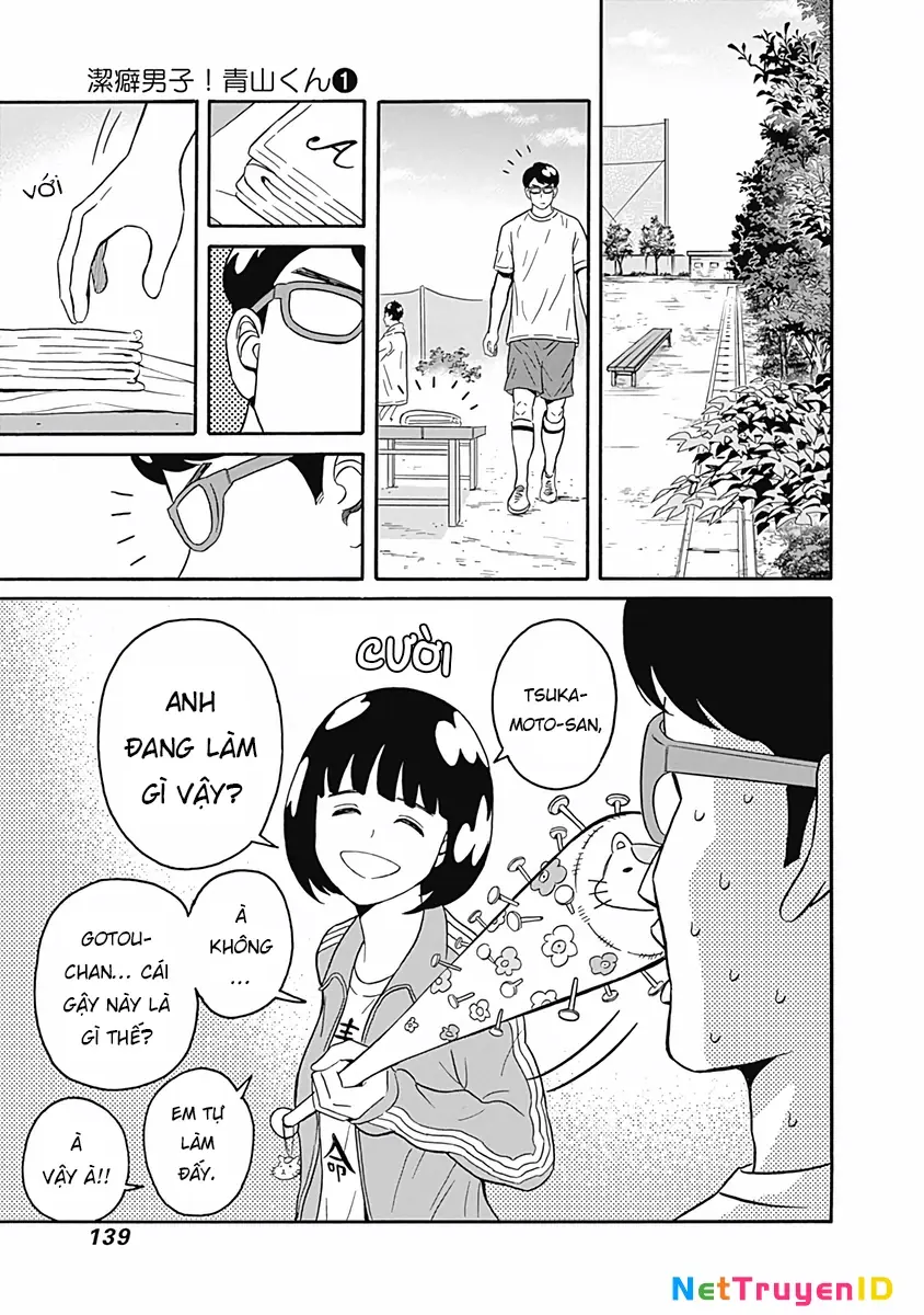 Keppeki Danshi! Aoyama-kun Chapter 4 - Trang 17