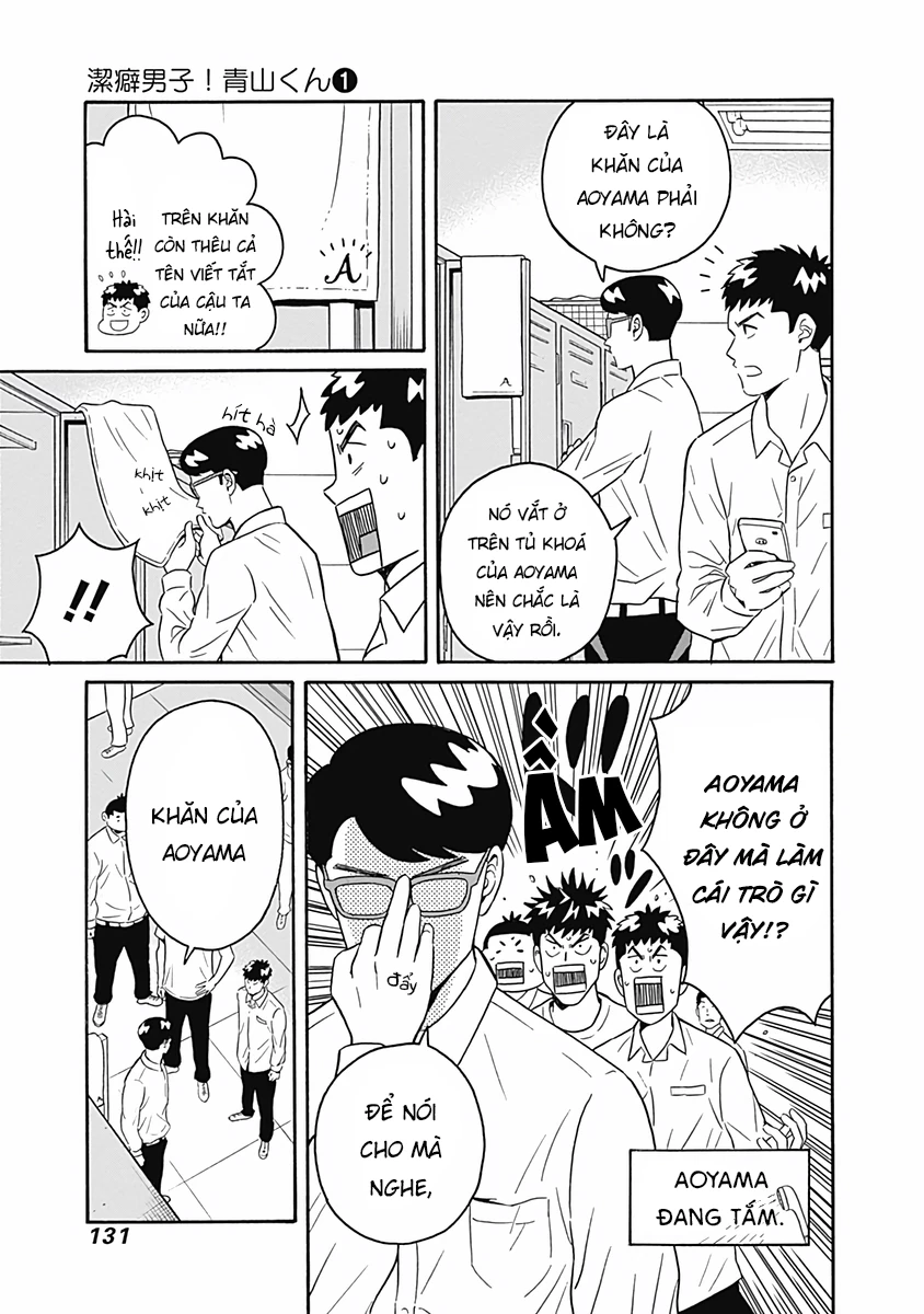 Keppeki Danshi! Aoyama-kun Chapter 4 - Trang 9